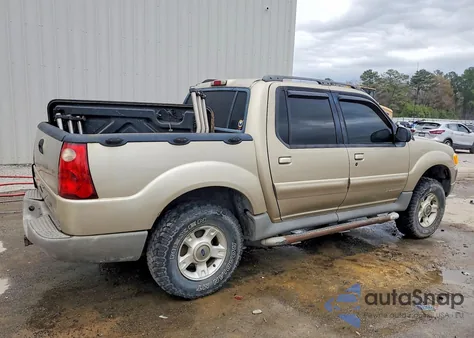 2001 Ford Explorer Sport Trac из США, поврежденный, VIN 1FMZU77E21UB74695